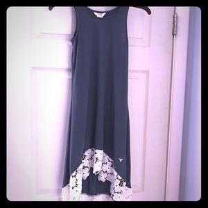 Guess A-line shift dress w/asymmetrical hemline